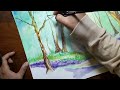 Watercolour | How to Paint Bluebell Woods