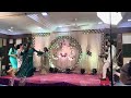 Mehendi dance by cousins for bride