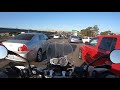 Bay Area Motorcycle Lanesplitting / Crazy Drivers