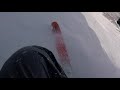 Mammoth Mountain Wipeout Chutes - first run March 24th