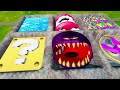 Long Slide Game With Elephant Gorilla Buffalo Hippopotamus Tiger - 3d Animal Game - Funny 3d Animals