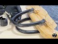 ASMR Repairing cracking on coated canvas | paint leather handles Louis Vuitton