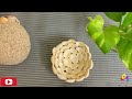 How To Make Flower Vase From Seashells And Sand | Flower Pot Making