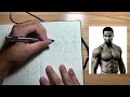 relaxing anatomy study | chill sketching