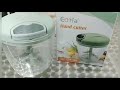 Manual Vegetable Chopper Review|Food Chopper &Salad 🥗 Cutter|How to use Food Chopper@Food Zest 786