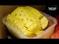 Amazing Fruit Ninja, Fruit cutting. watermelon, pineapple, melon, Fruit Juice, Korean street food