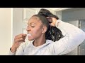 Sleek high ponytail on SHORT HAIR| How to do sleek ponytail on TWA