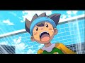 Inazuma eleven GO Crossover match Shinsei Inazuma Japan vs Inazuma Legend Japan HD