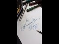 Calligraphy - The Fountain Pen Day