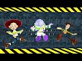 GMOD |Toy Story vs GIANT SHREDDER | Lucky Ragdolls Part 7 [ Jessie | Woody | Buzz ]