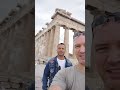 Athens, me and my cuz Igor at the Parthenon