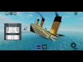 Titanic movie in Roblox