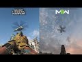 Modern Warfare 2019 vs Cod MW 2  - Killstreak Comparison