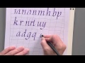 Calligraphy for Beginners - How to Write a Lower Case Italic Alphabet w/Joanne Fink