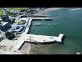 한국 여행 :  여수시 만성리 검은모래해수욕장 / Black Sand Beach, Manseong-ri, Yeosu-si / 드론 영상 (Richard Park/리차드박)
