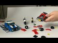 Lego Police Chase and Building Timelapse
