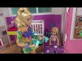 Barbie and Ken at Barbie's Dream House with Barbie's Sister and Baby: How Chelsea Got Sick