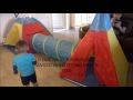 KIDS PLAY TENT SETUP