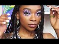 Purple Fantasy Makeup Look