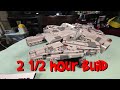 Millennium Falcon Lego build 75375 - 2 hour build