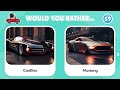 Would You Rather…! Futuristic Luxury Car Edition! 🚘 Daily Quiz