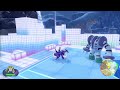 Falling from the top of the Terra Dome in Pokemon Scarlet and Violet