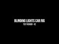 (WIP) Blinding Lights VFX remake | Car rig test render 02 | Blender 3D Eevee render