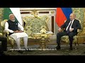 Putin hosts India's PM to deepen ties, but Ukraine looms over their relationship
