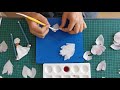 How To Sugar Flower Wafer Paper Flower Peony without template