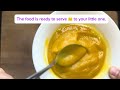 Carrot and sweet potato puree/ Healthy baby food option for 6 months and above baby /healthy choice