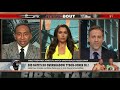 Stephen A. reacts to Nate Robinson getting KO'd & the Mike Tyson-Roy Jones Jr. draw | First Take