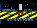 Diamond vs Hydraulic Press - Real is rare