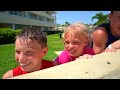 Hide and Seek from Mom and Dad in Cancun Mexico!