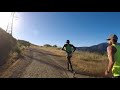 Rob Krar battles Coree Woltering at the 2018 Quicksilver 50K (music version)