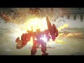 Armored Core 6 - Defend the Dam Complex - Trying out the chainsaw