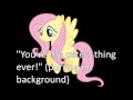 Fluttershy sound clips