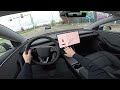 Tesla Model 3 Highland RWD Test Drive POV