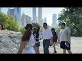 NYC LIVE Walk: Central Park, Midtown to Lower Manhattan on Humid Saturday July 6, 2024