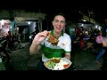 $1 Fried Duck - Street Food in Surabaya, Indonesia 🇮🇩