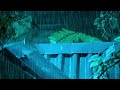 Fall Asleep Fast & Easy in 3 Minutes with Torrential Rain on Metal Roof & Intense Thunder at Night