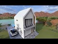 (6x8 Meters) Modern Tiny House Design | 1 Bedroom House Tour