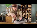 Handcrafting a custom fedora with traditional hat making tools and methods!