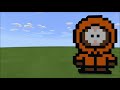 Minecraft: Pixel Art Tutorial and Showcase: Kenny (South Park)