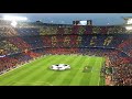 Champions League Night at Camp Nou