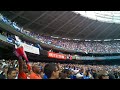 2011 Gold Cup: Salvadorian fans going nuts at RFK Stadium