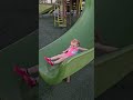 Norah Dawn conquers the BIG Slide!