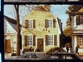 Found 8mm Film - Old Timey Parade/March with Views of Wreaths Around Town