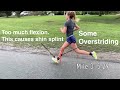 Allie Ostrander running Biomechanics / Form