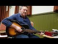 Clive Carroll Mississippi Blues! Finger style on a pre war vintage 1936 Gibson L-00