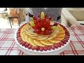 Fruit Art and Designing Ideas/Food Decorations/Fruit Carving #Isabelle Art and Design